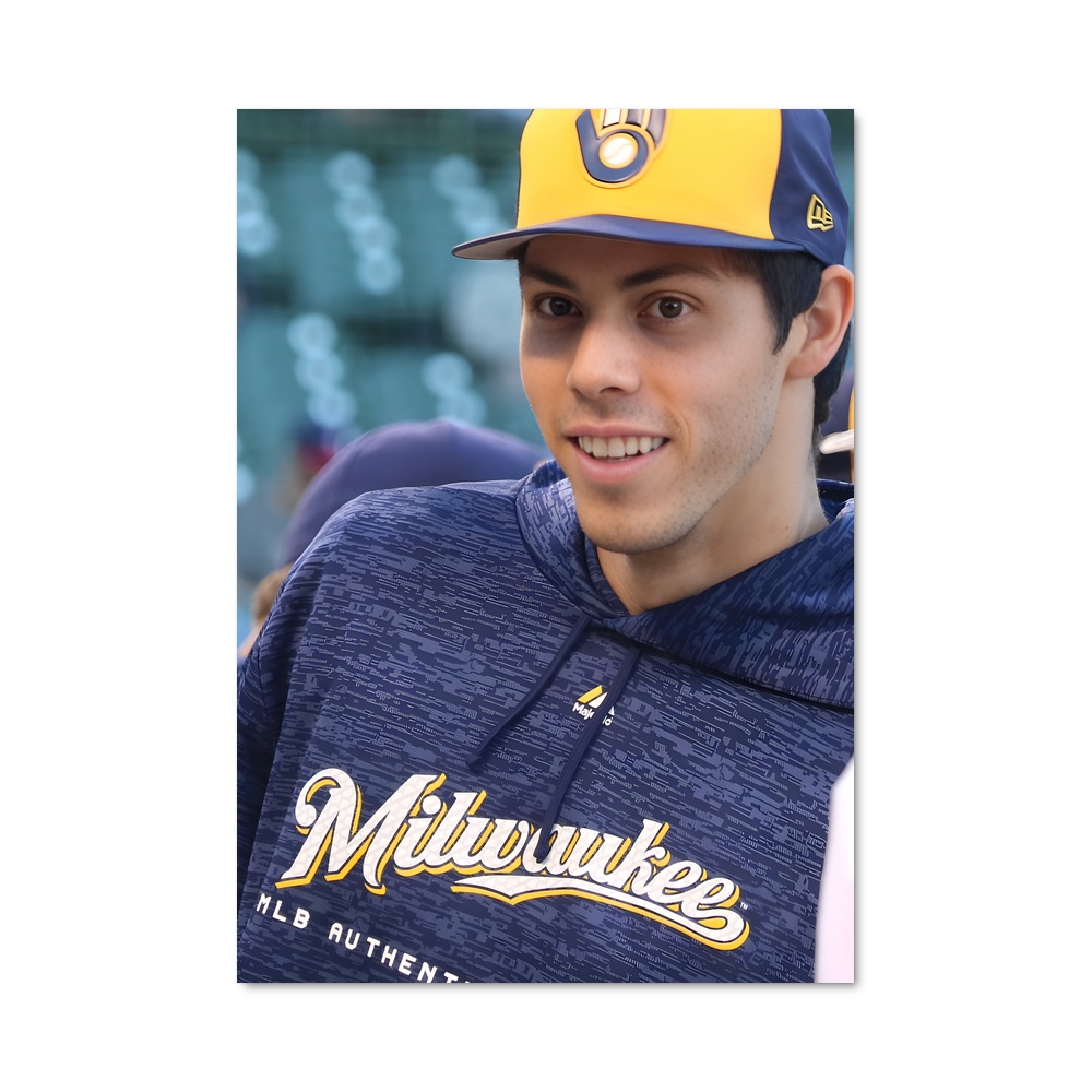 Poster Christian yelich exceptionnel